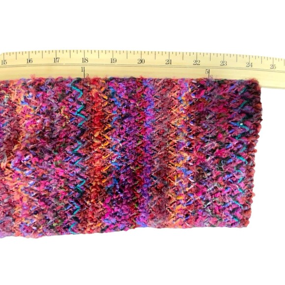 Kathie Lee Vtg Sz M 8 10 Rainbow Multicolor Stripe Mohair Blend Blazer Jacket - Picture 9 of 10